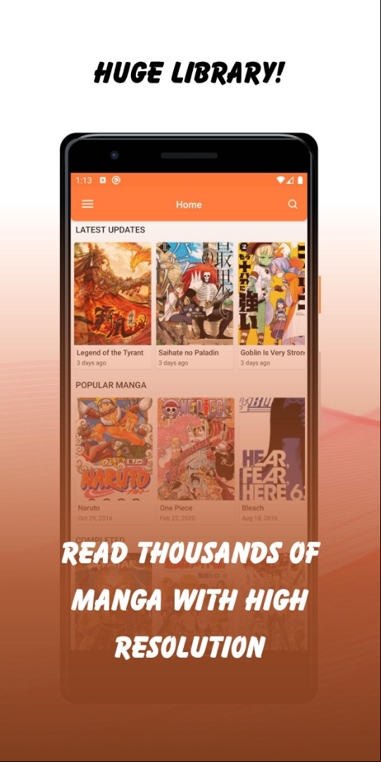 Mangá Host App